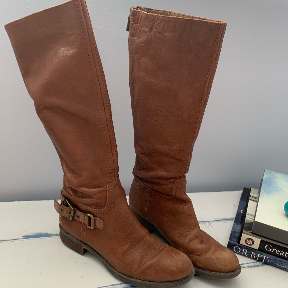 Riding boots in fair condition